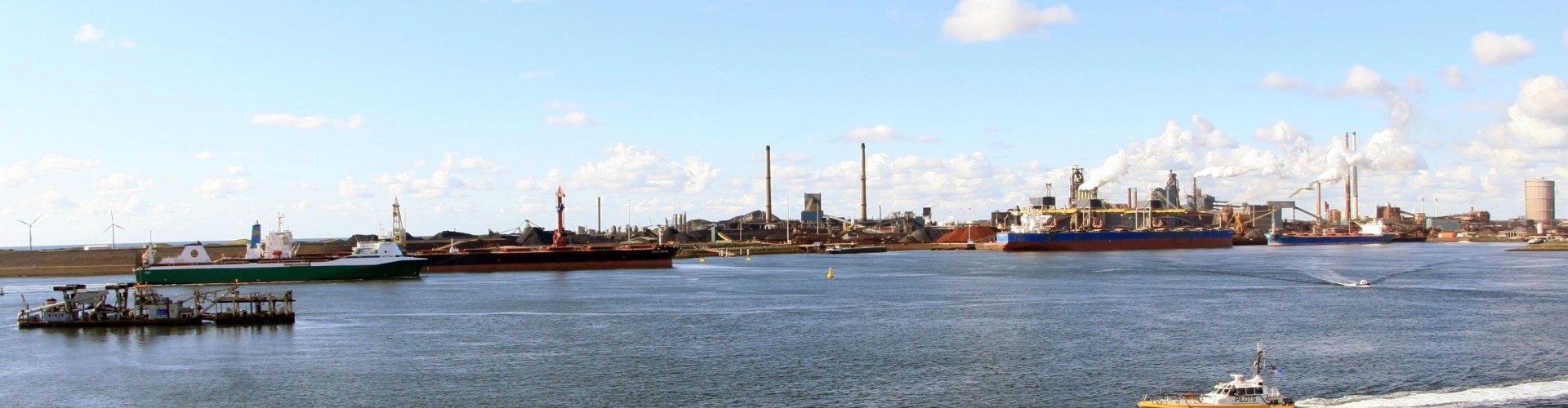 Afbeelding van havengebied Amsterdam